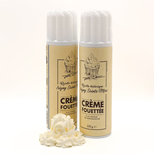 Crème fouettée vanille